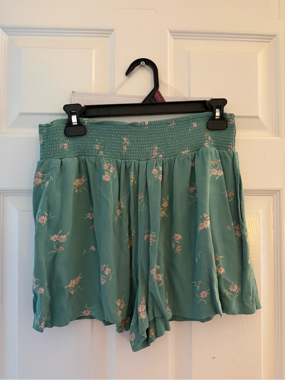 Women's Floral High Waist Shorts
